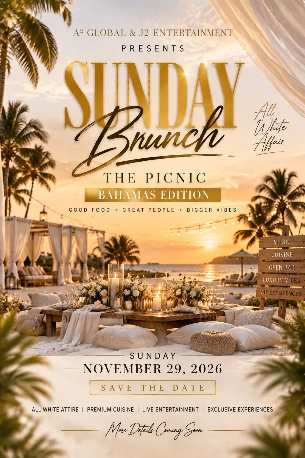 Sunday Brunch: The Picnic event poster